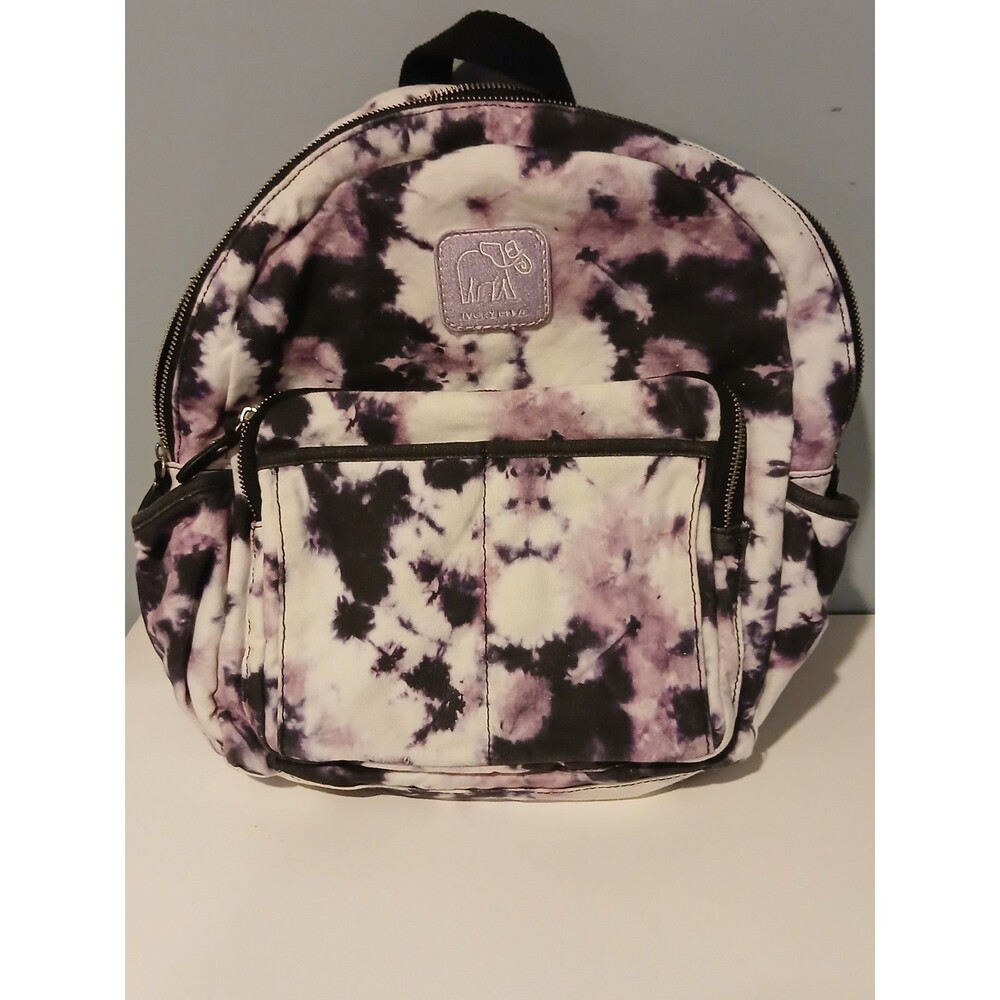 Purple Pink Black IVORY ELLA Tie Dye Back Pack School